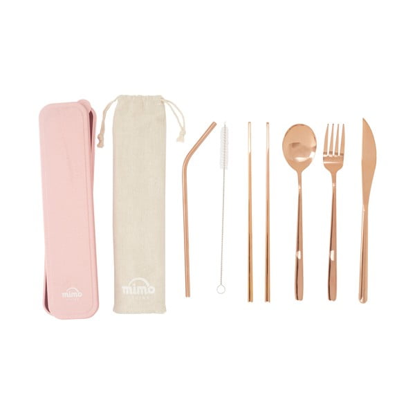 Sztućce ze stali nierdzewnej w kolorze miedzi 6 szt. Mimo – Premier Housewares