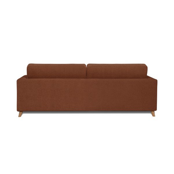 Ciemnopomarańczowa sofa 234 cm Faria – Scandic-image-2