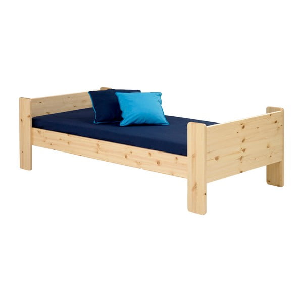 Drewniane łóżko jednoosobowe 13Casa Crock, 90 x 200 cm