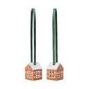 Ceramiczne ozdoby świąteczne zestaw 2 szt. 5 cm Gingerbread – Kähler Design