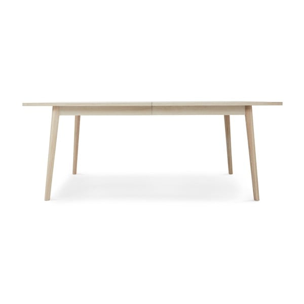 Rozkładany stół z blatem w dekorze dębu 100x200 cm Nyborg – Furnhouse-image-1