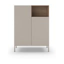 Kremowa szafka 90x120 cm Cailin – Marckeric