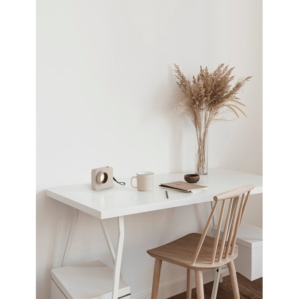 Beżowa metalowa lampa stołowa LED ze ściemniaczem (wysokość 11 cm) Kedros – Nova Luce-image-1