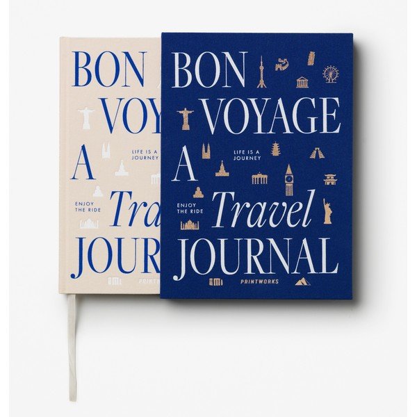 Notes 104 str. Bon Voyage Travel Journal – Printworks