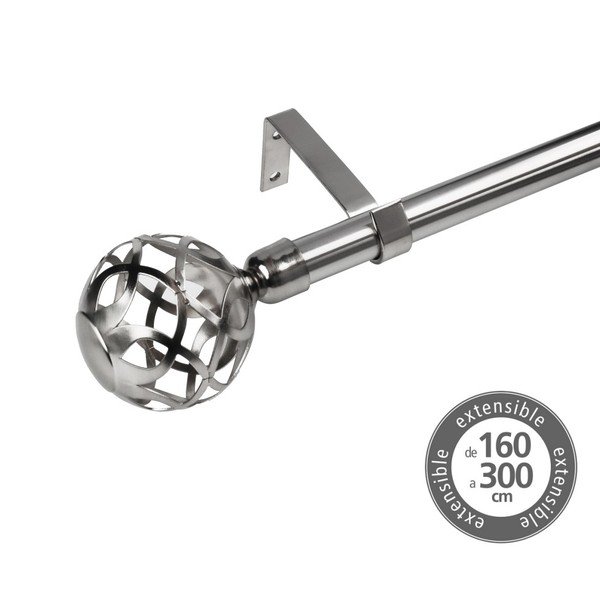 Metalowy regulowany karnisz 160 - 300 cm – Casa Selección-image-1