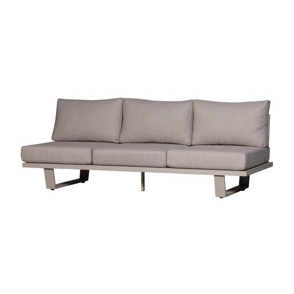 Szarobeżowa tapicerowana sofa ogrodowa Bear – WOOOD-image-2