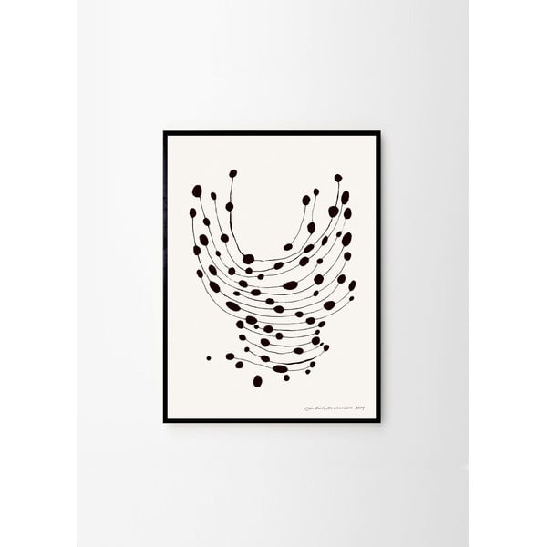 Plakat 30x40 cm Dancing Dots – Leise Dich Abrahamsen – The Poster Club-image-4