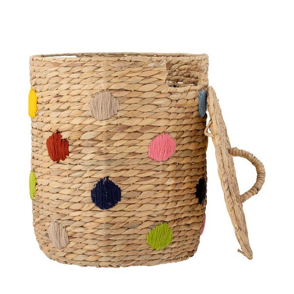 Dziecięcy kosz na zabawki z hiacyntu wodnego Jooha – Bloomingville Mini-image-1