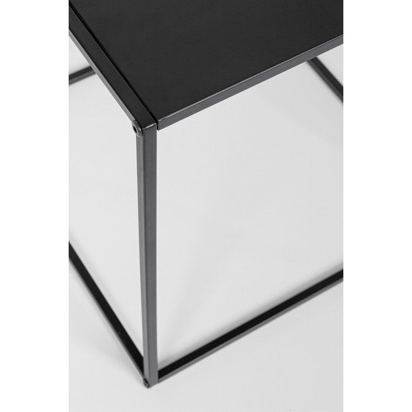 Czarne metalowe stoliki zestaw 2 szt. 38x38 cm Alrik – Yes Everyday-image-4
