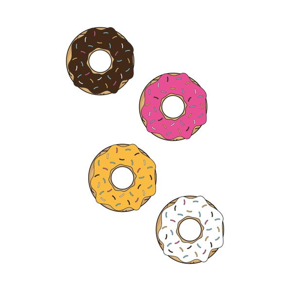 Naklejka ścienna Donuts-image-1