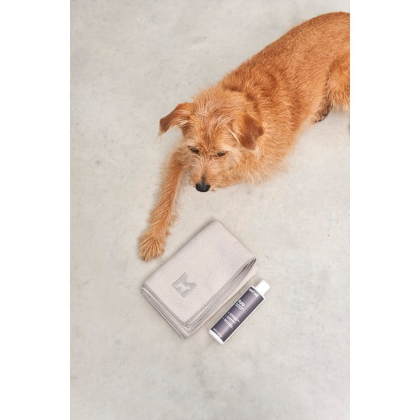 Ręcznik dla zwierząt Panno Greige S/M – MiaCara-image-4