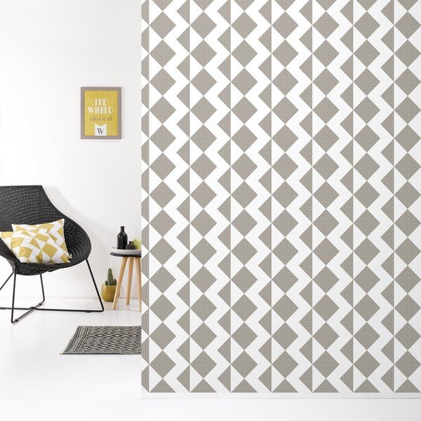 Tapeta Zigzag Brown