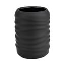 Czarny kubek na szczoteczki do zębów ceramiczny Illana – Wenko