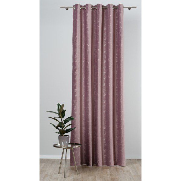 Różowa zasłona 140x260 cm Scento – Mendola Fabrics-image-2