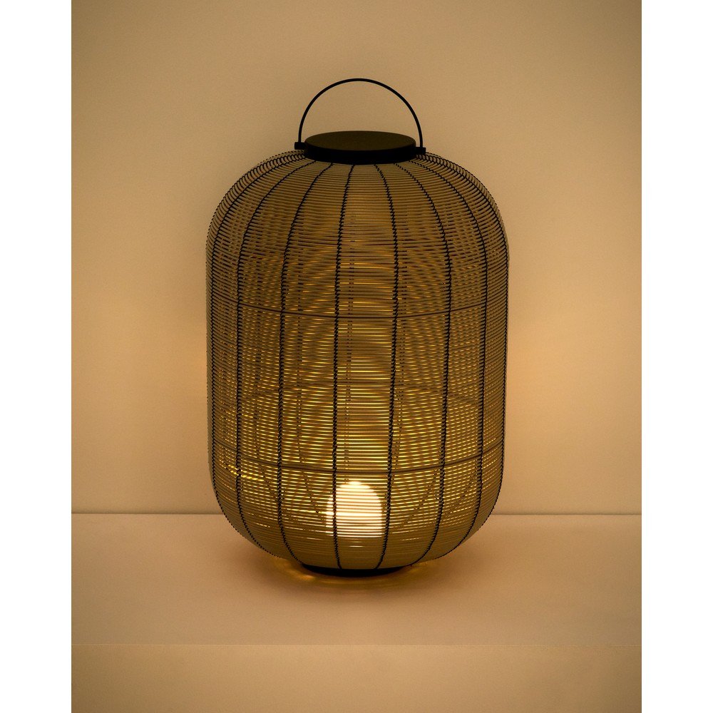Szarobrązowy lampion LED na USB (wysokość 55 cm) Saranella – Kave Home (zdjęcie 6)
