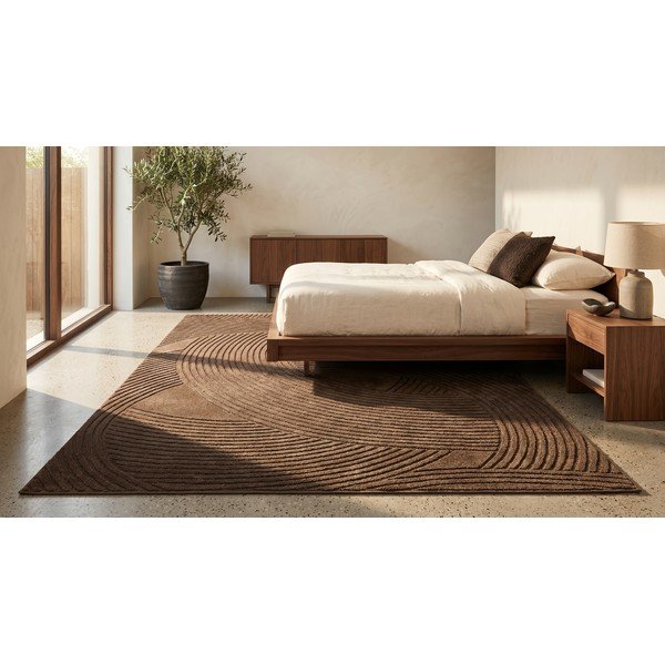 Brązowy dywan 160x230 cm Zephyr – ESTE-image-3