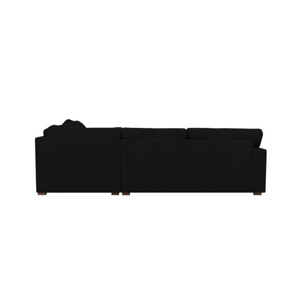 Czarny narożnik Windsor & Co Sofas Daphne, prawostronny-image-2