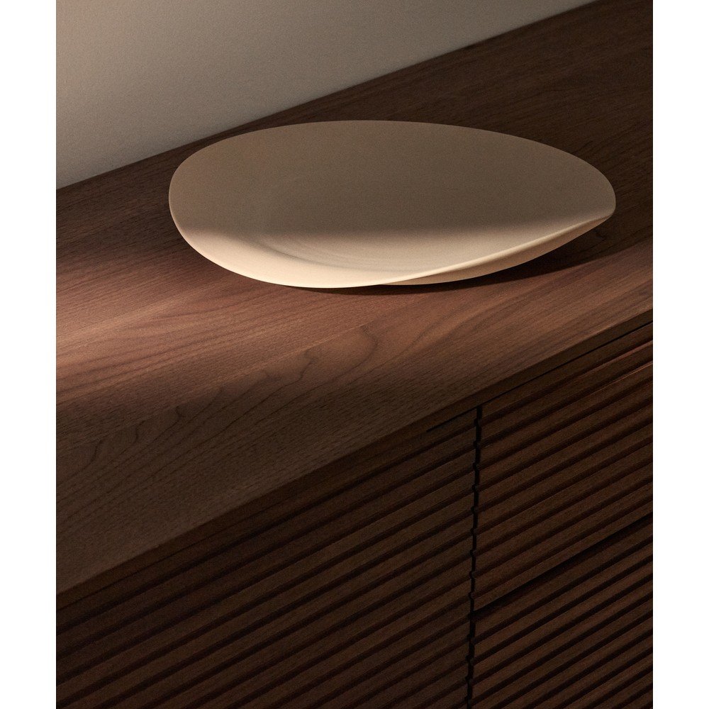 Taca dekoracyjna ceramiczna ø 30 cm Ebenor – Kave Home (zdjęcie 3)