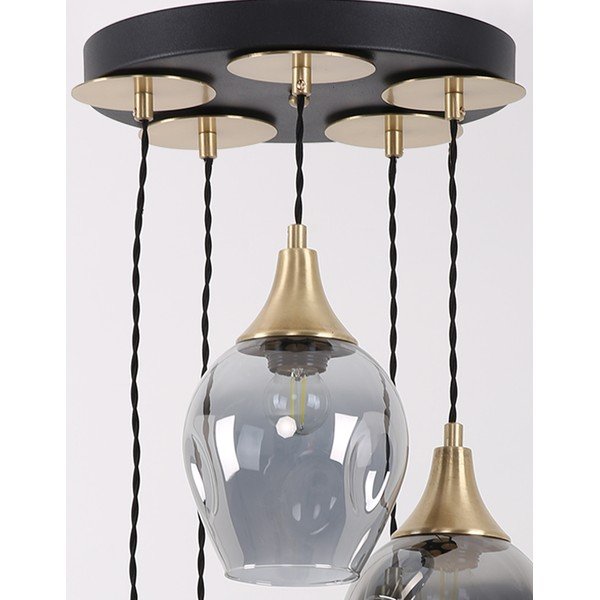 Lampa wisząca ze szklanym kloszem ø 15 cm Marlo – Squid Lighting-image-3