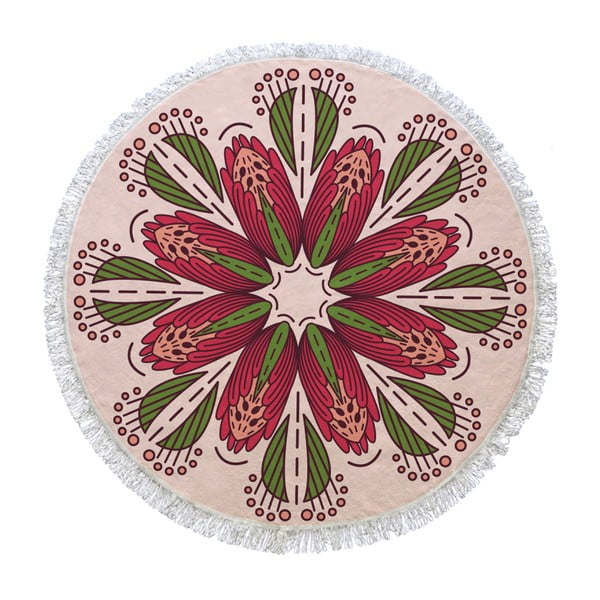 Okrągły ręcznik Daffodil, ⌀ 105 cm
