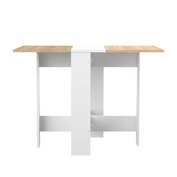 Rozkładany stół z blatem w dekorze dębu 76x28 cm Papillon – TemaHome-image-4