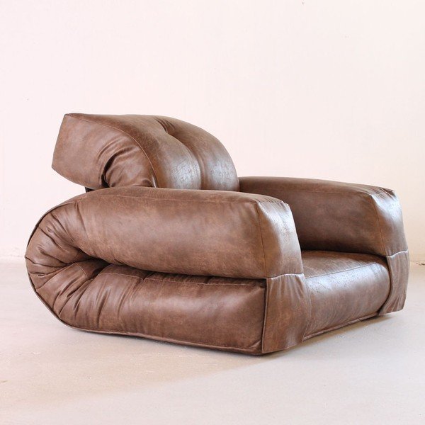 Fotel Hippo Vintage Cognac-image-1