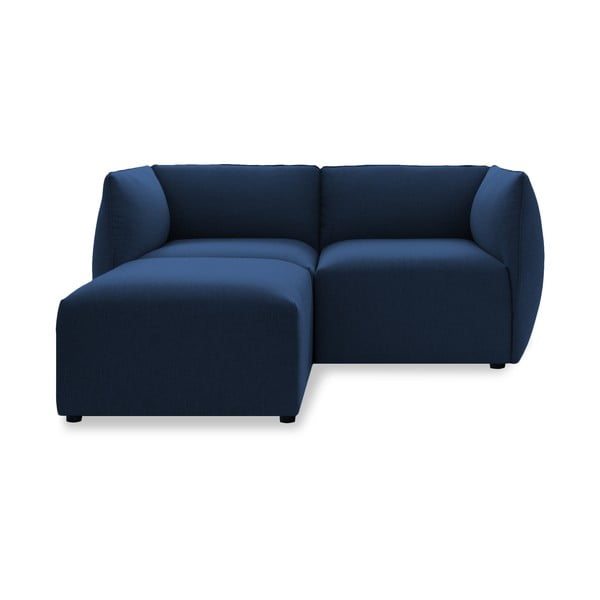 Sofa dwuosobowa Vivonita Cube Dark Blue z podnogiem