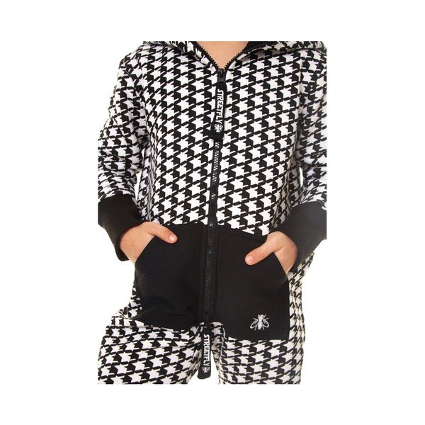 Czarno-biały dziecięcy kombinezon domowy Streetfly, 4-5 lat-image-1