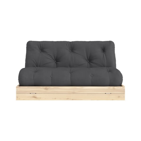 Ciemnoszara rozkładana sofa 145 cm Flip – Karup Design