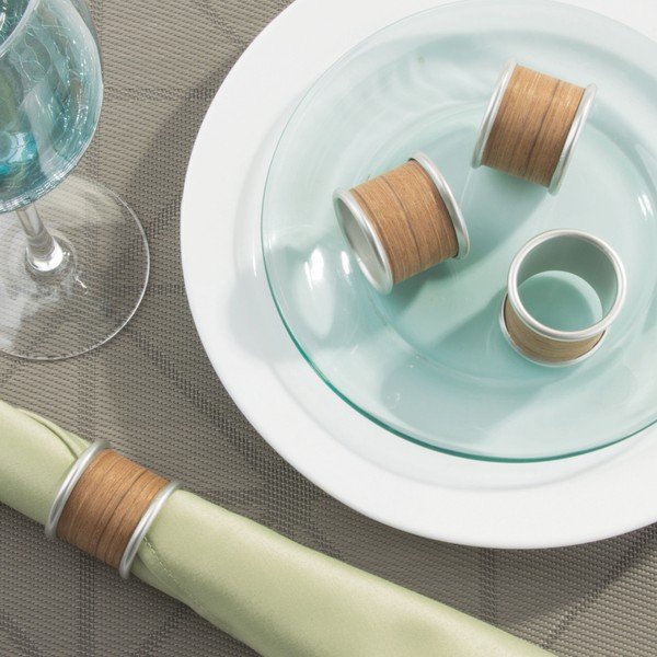 Zestaw 4 obrączek na serwetki InterDesign-image-1