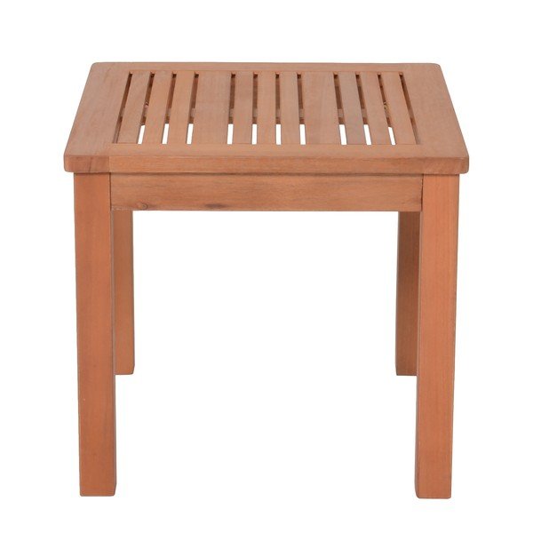 Stolik ogrodowy z litego drewna eukaliptusowego 44x44 cm Tucson – Garden Pleasure-image-1