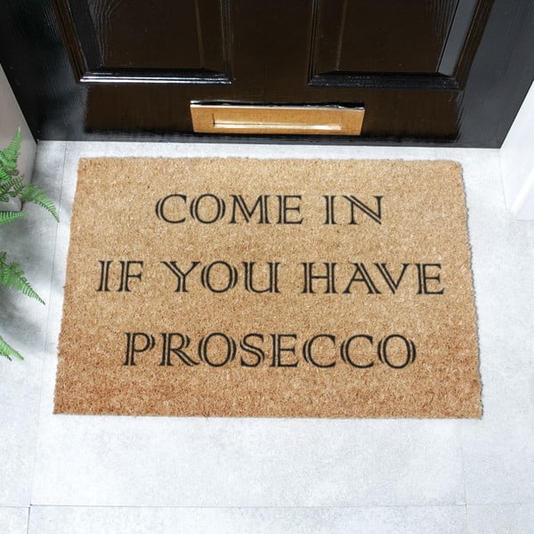 Wycieraczka z włókna kokosowego 40x60 cm Prosecco – Artsy Doormats-image-2