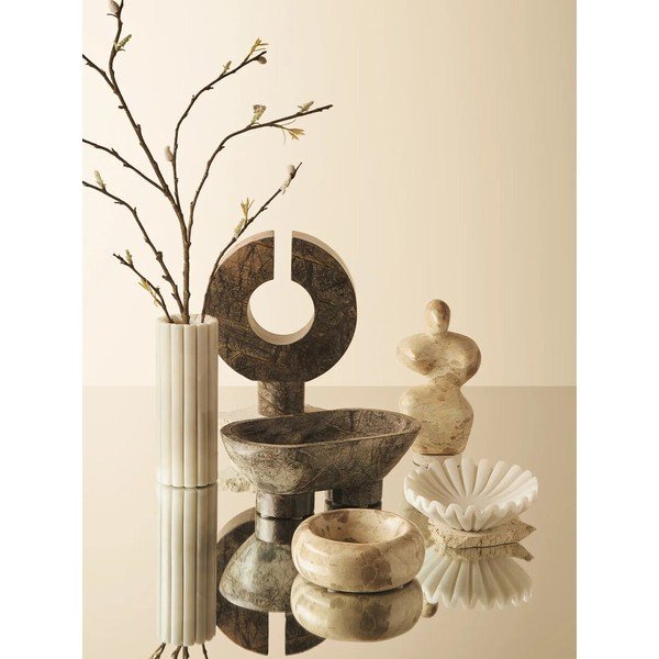Marmurowa figurka (wysokość 20 cm) Santino – Premier Housewares-image-3