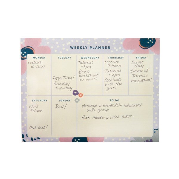 Planer tygodniowy Busy B Planner Pretty/Floral, 60 kart-image-4