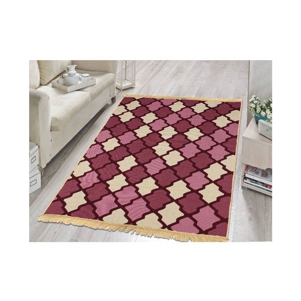 Fioletowo-beżowy dywan Ya Rugs Claret, 120x180 cm-image-1