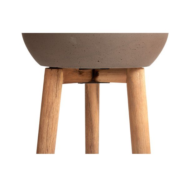 Brązowa doniczka Kave Home Stahl, wys. 86 cm-image-3