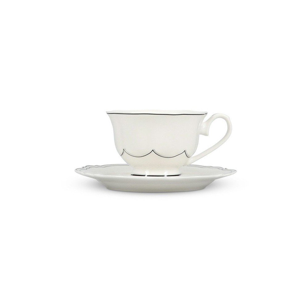 Białe filiżanki zestaw 2 szt. new bone china 190 ml Odette – S|P Collection