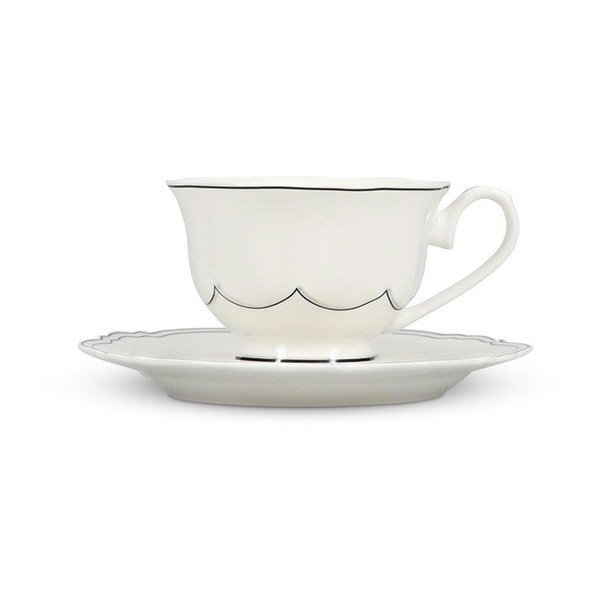 Białe filiżanki zestaw 2 szt. new bone china 190 ml Odette – S|P Collection