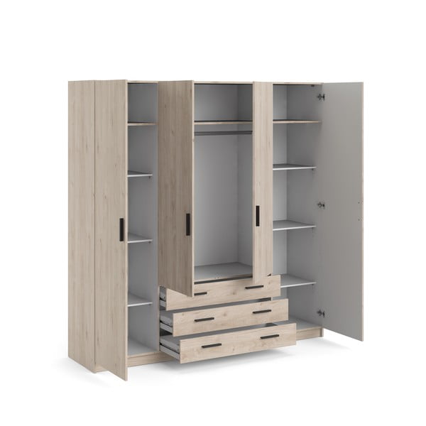 Szafa w dekorze dębu 196x200 cm Sprint – Tvilum-image-4