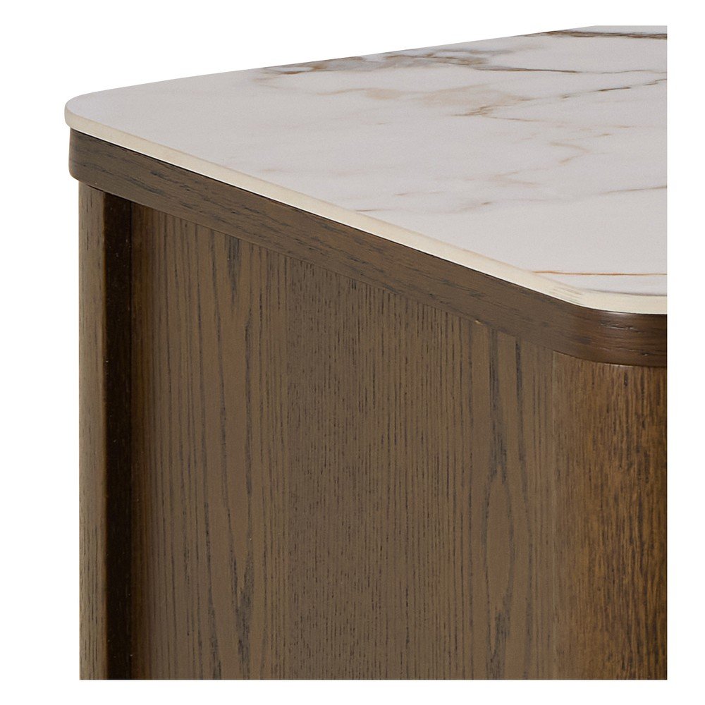Brązowa szafka pod TV w dekorze dębu 120x45x40 cm Southampton – Actona (zdjęcie 9)