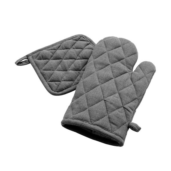 Zestaw rękawicy kuchennej i podkładki pod garnek  2 szt. Gourmet – douceur d'intérieur