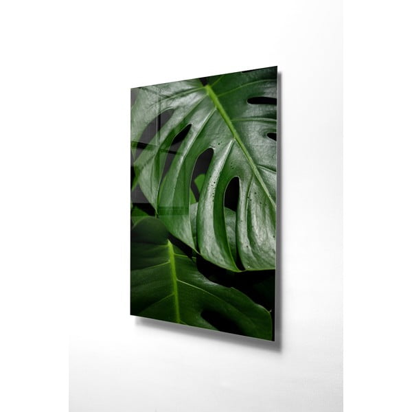 Szklany obraz 70x100 cm Monstera – Wallity-image-3