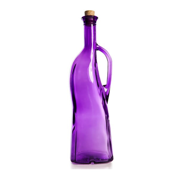 Fioletowa butelka na olej Mezzo, 750 ml