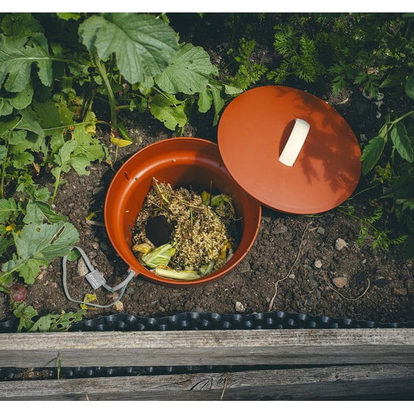 Kompostownik w kolorze terakoty – Plastia-image-1