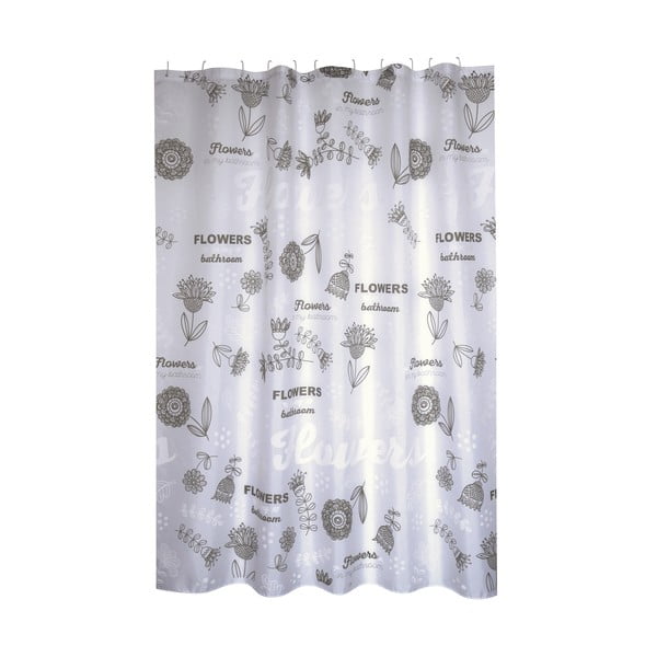 Zasłona prysznicowa 180x200 cm Flowers – MSV