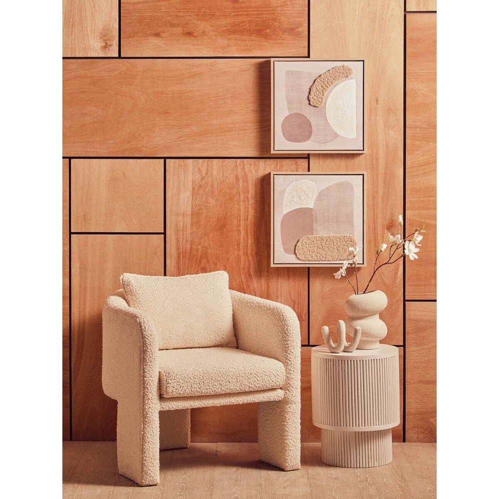 Obrazy zestaw 2 szt. 3D z ramą w zestawie/na płótnie 40x40 cm Astratto – Premier Housewares (zdjęcie 8)