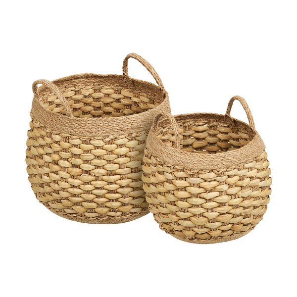 Doniczki zestaw 2 szt. z trawy morskiej ø 38,5 cm Strahan – House Nordic