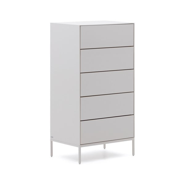 Biała wysoka komoda 60x114 cm Vedrana – Kave Home-image-2