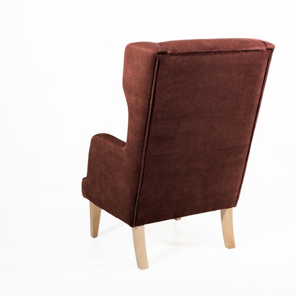 Brązowy fotel Max Winzer Bennet Suede-image-3