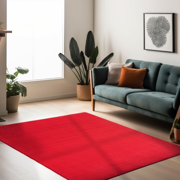 Czerwony dywan odpowiedni do prania 60x110 cm Sky – Ayyildiz Carpets-image-1